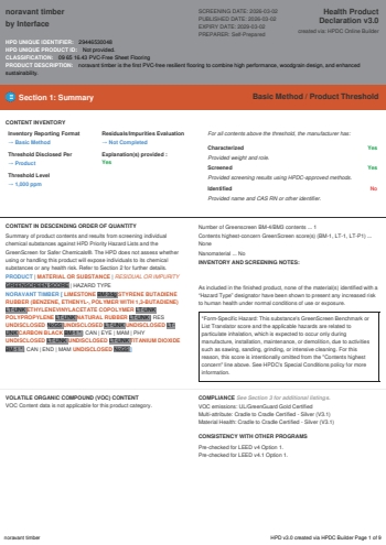Cover of noravant timber — open the PDF