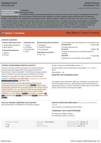 Cover of StarSilent Panel — open the PDF