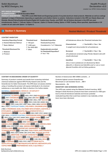 Cover of Solid Aluminum — open the PDF