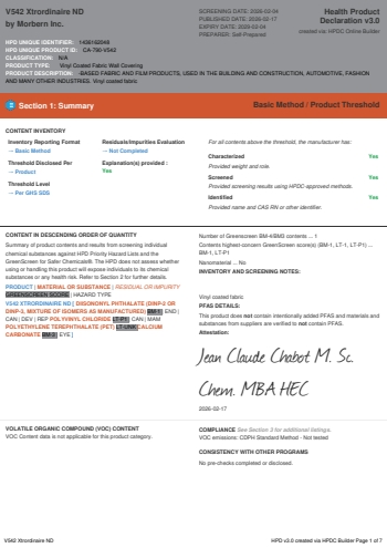Cover of V542 Xtrordinaire ND — open the PDF