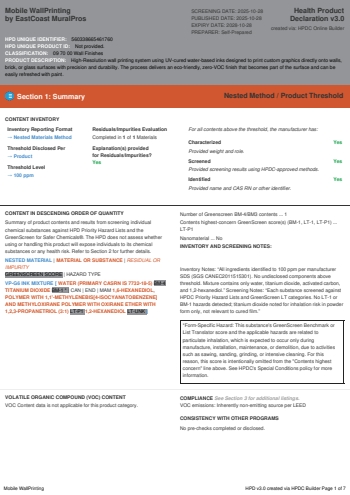 Cover of Mobile WallPrinting — open the PDF