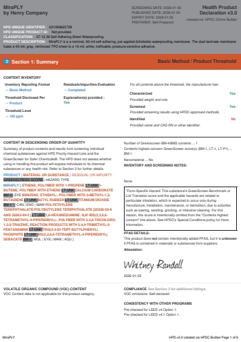 Cover of MiraPLY — open the PDF