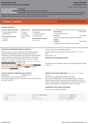 Cover of EUCOCURE VOX — open the PDF
