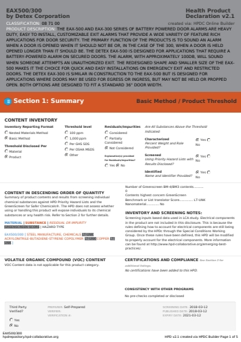Cover of EAX500/300 — open the PDF