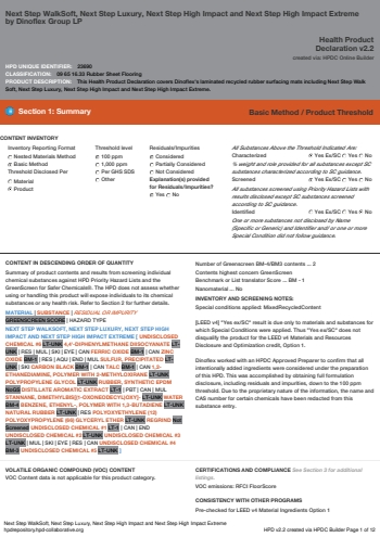 Cover of Next Step WalkSoft, Next Step Luxury, Next Step High Impact and Next Step High Impact Extreme — open the PDF