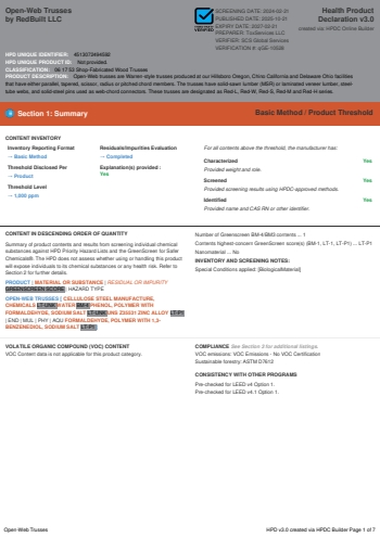 Cover of Open-Web Trusses — open the PDF