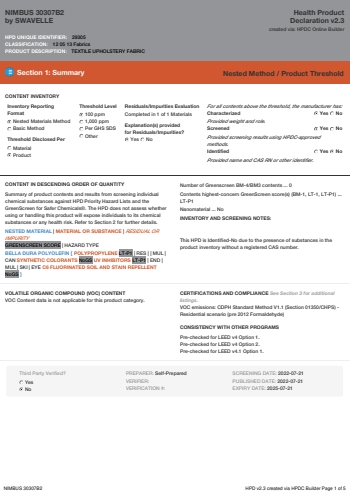 Cover of NIMBUS 30307B2 — open the PDF