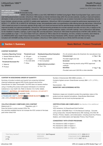 Cover of LithiumCure 1000™ — open the PDF