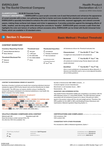 Cover of EVERCLEAR — open the PDF