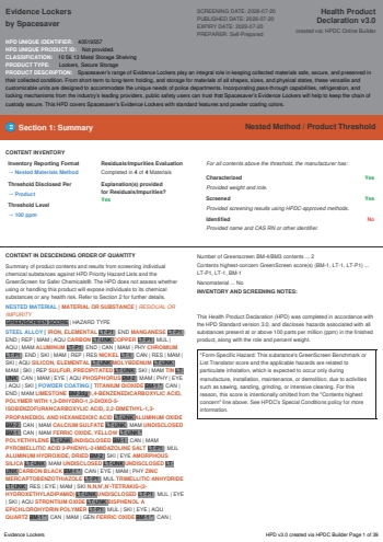 Cover of Evidence Lockers — open the PDF