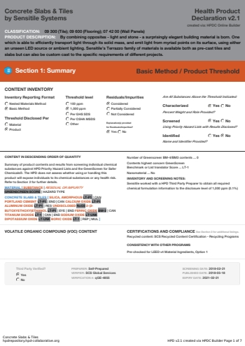 Cover of Concrete Slabs & Tiles — open the PDF