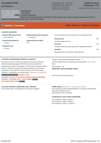 Cover of GenieMat® FFNP — open the PDF