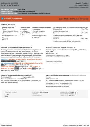 Cover of CS-309-30 3550300 — open the PDF
