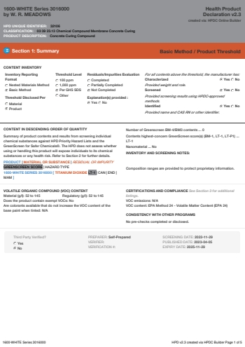 Cover of 1600-WHITE Series 3016000 — open the PDF