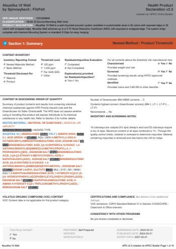 Cover of Akustika 10 Wall — open the PDF