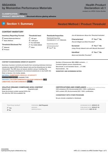 Cover of SSG4400A — open the PDF
