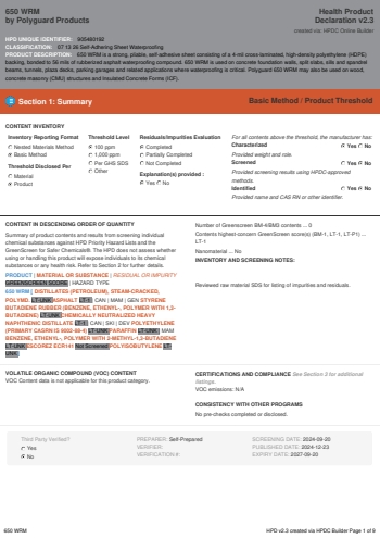Cover of 650 WRM — open the PDF