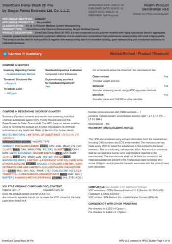 Cover of SmartCare Damp Block 2K Pro — open the PDF