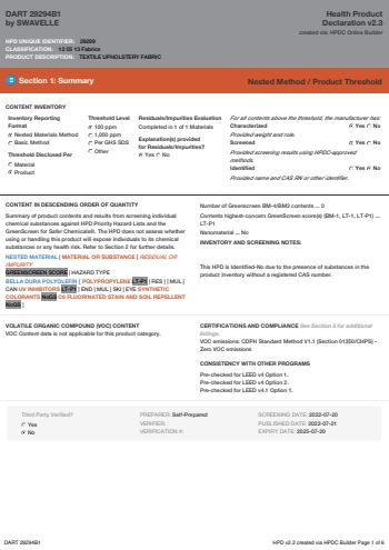 Cover of DART 29294B1 — open the PDF