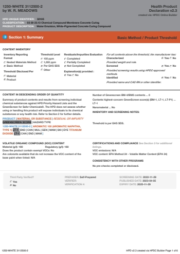 Cover of 1250-WHITE 3112500-2 — open the PDF