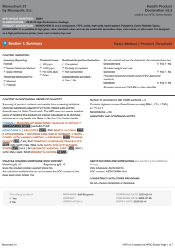 Cover of Monochem 21 — open the PDF